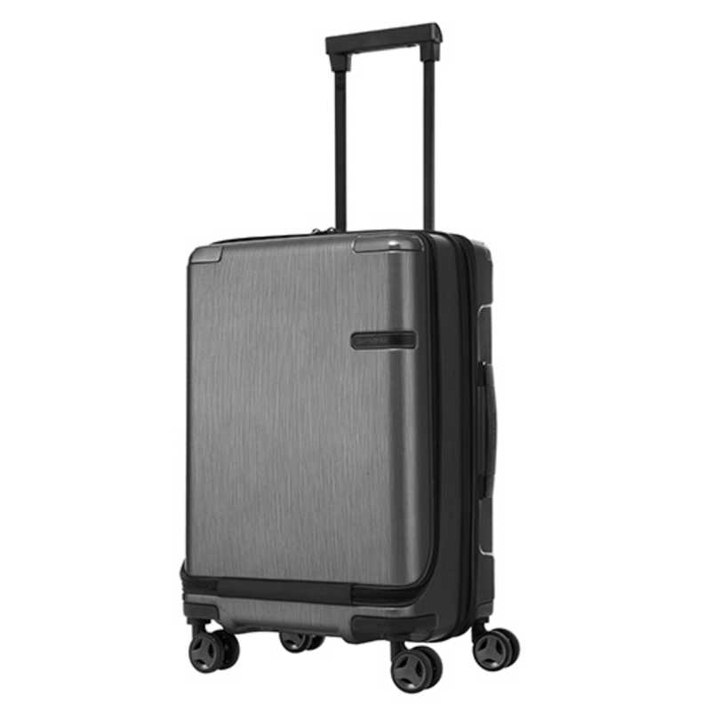 サムソナイト スーツケース 33L 無料配達 Evoa 人気沸騰 ブラッシュトブラック DC0-89002 エヴォア