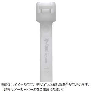 ABB TY-Fast Ty-Fast(タイファスト)産業用ケーブルタイ(結束バンド)標準グレード(ナチュラル色)(大袋)幅3.5X長さ200mm1000本入り TY20040M