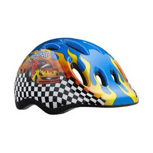 LAZER 子供用ヘルメット Max+ マックスプラス(頭囲:50～56cm/レースカー) R2LA618212X
