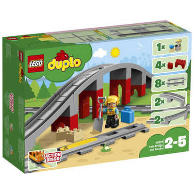 レゴジャパン LEGO（レゴ） 10872 デュプロ あそびが広がる！鉄道橋と 