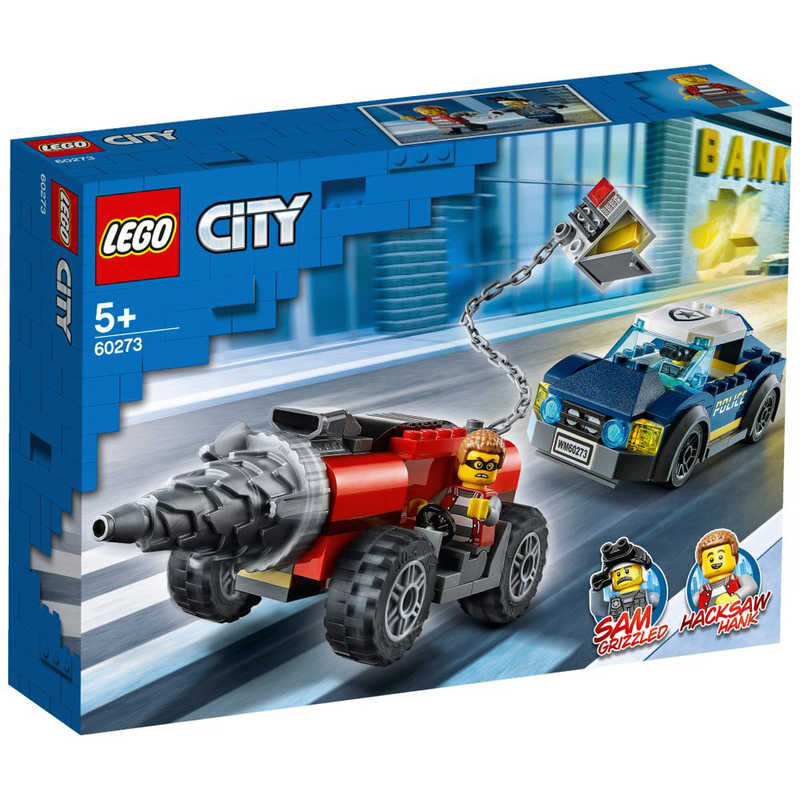 レゴジャパン レゴジャパン LEGO(レゴ) エリートポリス 60273 シティ ドリルカｰチェイス 60273 シティ ドリルカｰチェイス