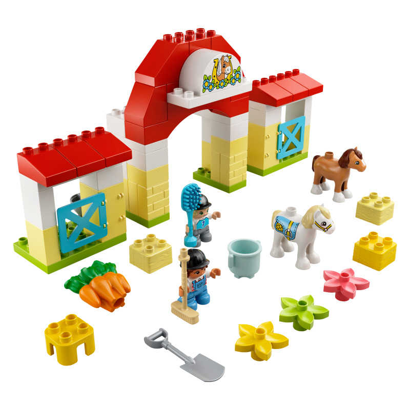 レゴジャパン レゴジャパン 【アウトレット】LEGO（レゴ） 10951 デュプロ ぼくじょうのこうまのおうち  