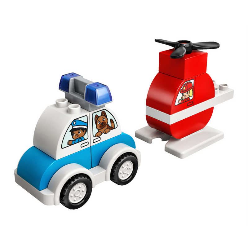レゴジャパン レゴジャパン 【アウトレット】LEGO（レゴ） 10957 デュプロ はじめてのデュプロ 消防ヘリコプターとパトカー  