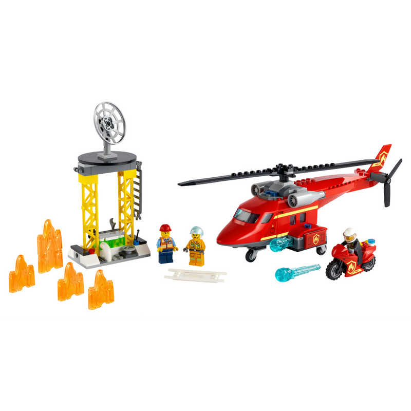 レゴジャパン レゴジャパン LEGO（レゴ）レゴブロック シティ 60281 消防レスキュｰヘリ 60281 消防レスキュｰヘリ