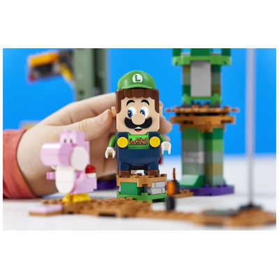 スーパーマリオ　LEGO ルイージ LEGO Super Mario Adventures with Luigi Starter Course Toy for Kids