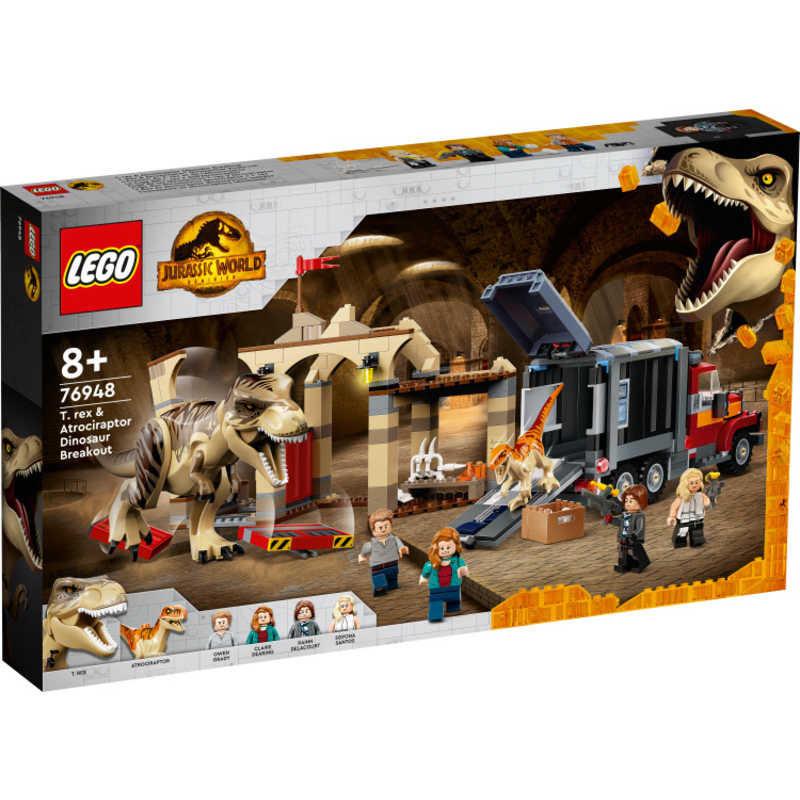 レゴジャパン レゴジャパン LEGO（レゴ） 76948 ジュラシック・ワールド T-レックスとアトロキラプルの大脱走  