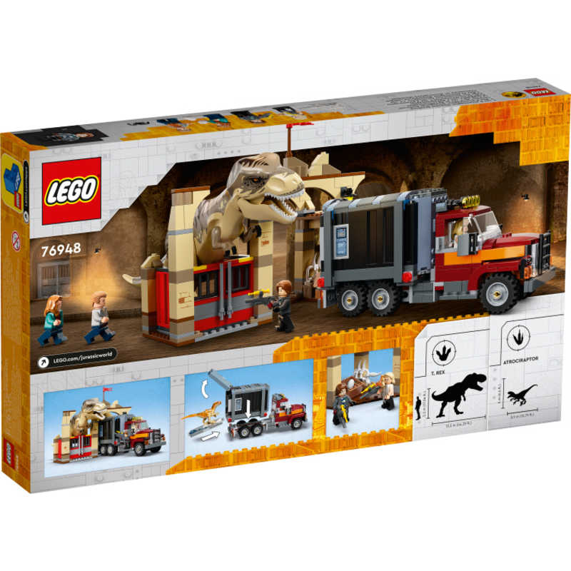 レゴジャパン レゴジャパン LEGO（レゴ） 76948 ジュラシック・ワールド T-レックスとアトロキラプルの大脱走  