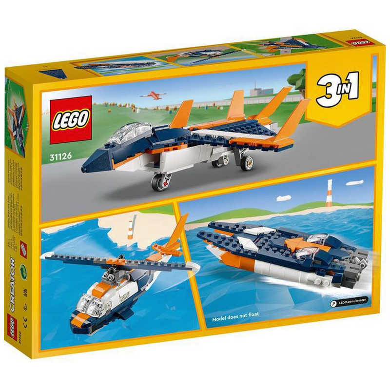 レゴジャパン レゴジャパン LEGO（レゴ） 31126 クリエイター 超音速ジェット  