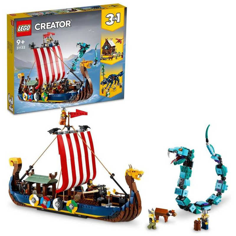 レゴジャパン レゴジャパン LEGO（レゴ） 31132　海賊船とミッドガルドの大蛇  