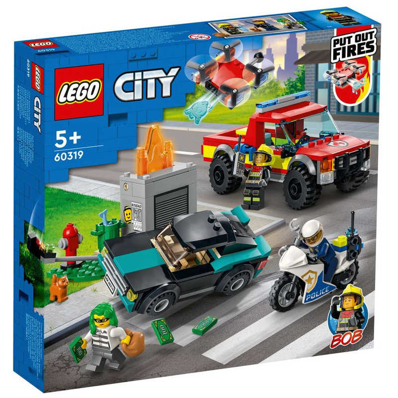 レゴジャパン レゴジャパン LEGO（レゴ） 60319 シティ 出動！しょうぼうレスキュー＆ポリスチェイス  