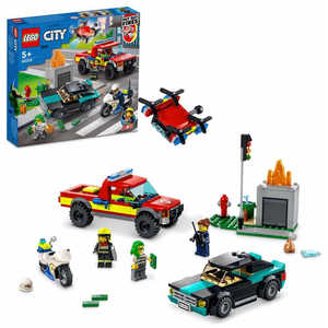 レゴジャパン LEGO（レゴ） 60319 シティ 出動！しょうぼうレスキュー＆ポリスチェイス 