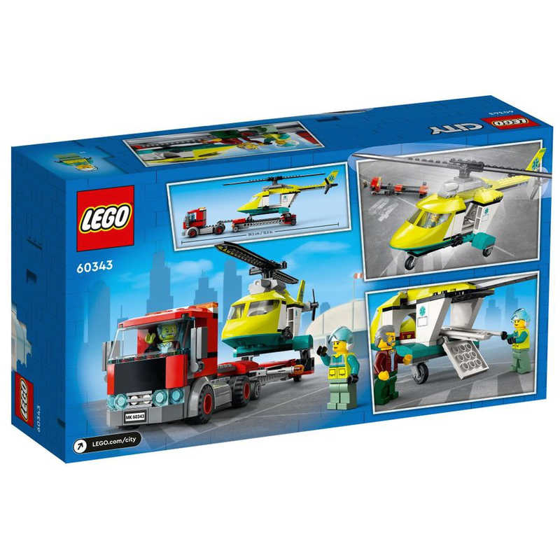 レゴジャパン レゴジャパン LEGO（レゴ） 60343 シティ レスキューヘリコプター輸送トラック  
