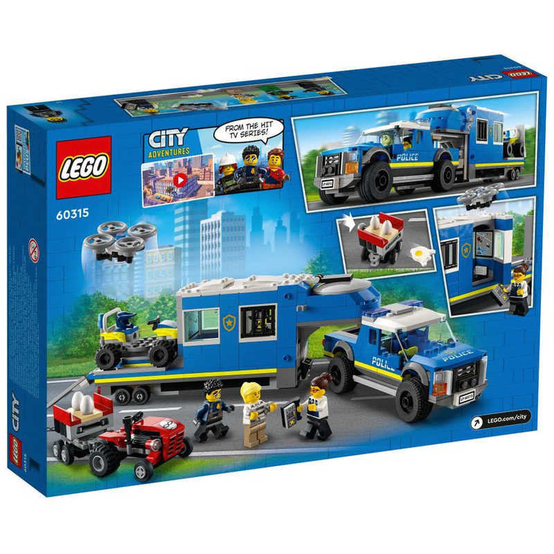 レゴジャパン レゴジャパン LEGO（レゴ） 60315 シティ ポリストラック指令本部[脱走編]  