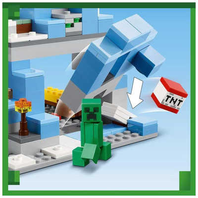 レゴジャパン LEGO（レゴ） マインクラフト 21243 凍った山頂 の通販