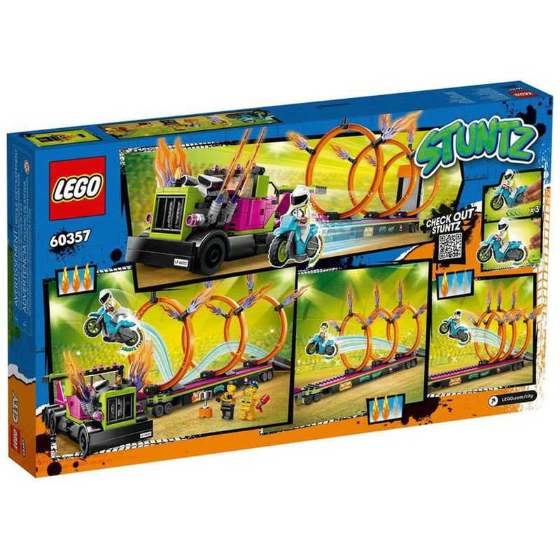 レゴジャパン レゴジャパン LEGO(レゴ) 60357 シティ トレーラートラックと火の輪くぐりチャレンジ  