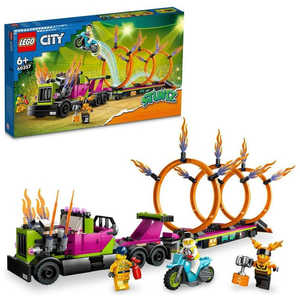 レゴジャパン LEGO(レゴ) 60357 シティ トレーラートラックと火の輪くぐりチャレンジ 