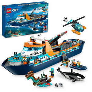 LEGO City Arctic Explorer Ship 60368 Speed build & Review