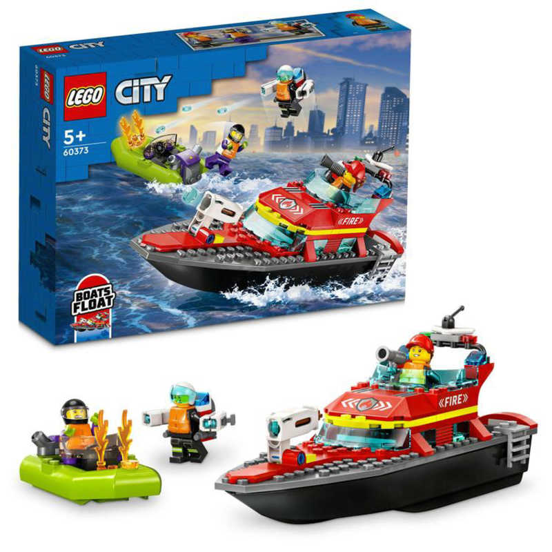 レゴジャパン レゴジャパン LEGO（レゴ） 60373 消防レスキューボート  