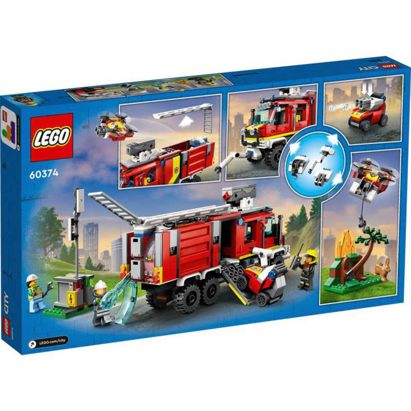 レゴジャパン レゴジャパン LEGO（レゴ） 60374 消防指令トラック  