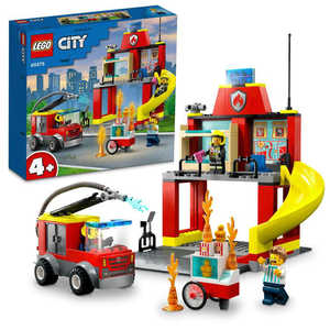 レゴジャパン LEGO（レゴ） 60375 消防署と消防車 