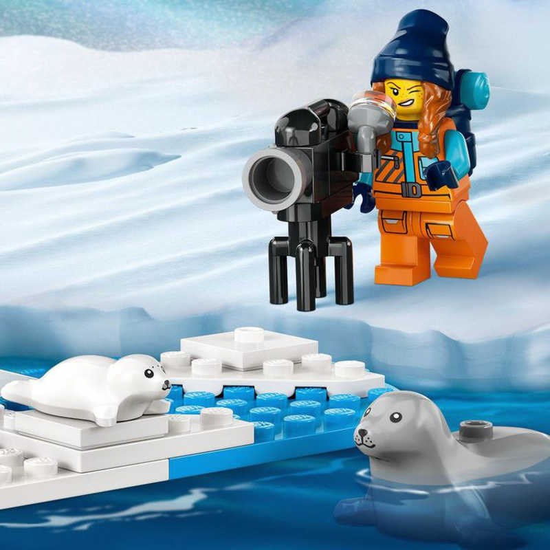 レゴジャパン レゴジャパン レゴ 60376 北極探検 スノーモービル  