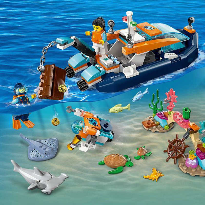レゴジャパン レゴジャパン LEGO（レゴ）60377 探査ダイビングボート  