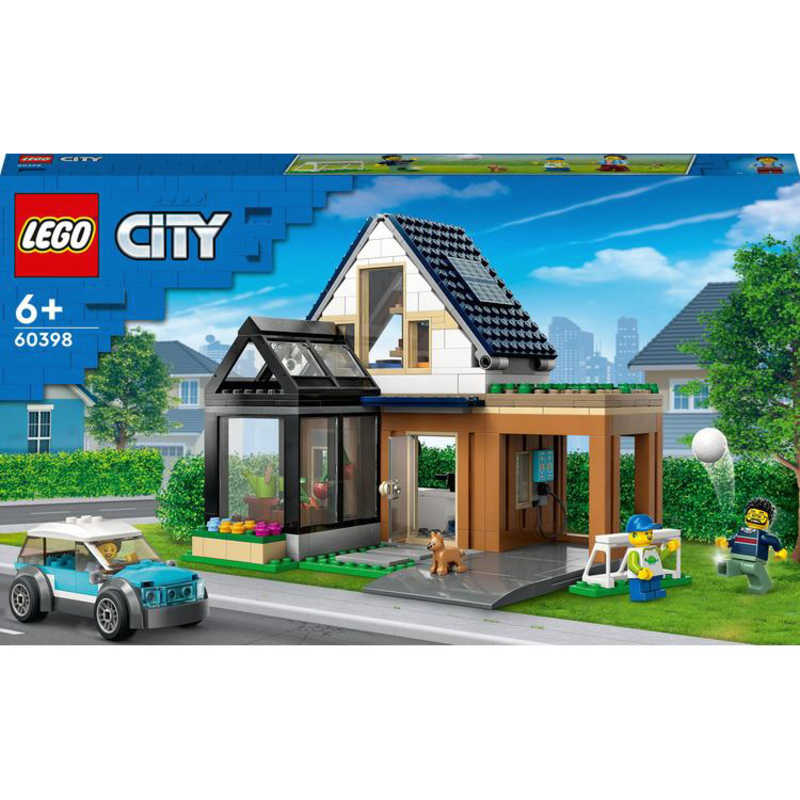 レゴジャパン レゴジャパン レゴ 60398 モダンハウスと電気自動車  