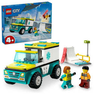 レゴジャパン LEGO（レゴ） 60403 救急車とスノーボーダー 