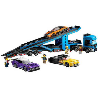 ◇②◇未使用、倉敷　いぐさ 3点 レゴジャパン LEGO（レゴ） シティ 60408 スポーツカー輸送車 60408