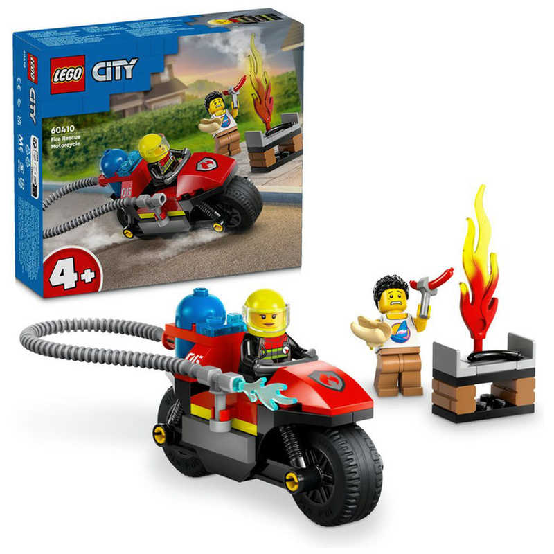 レゴジャパン レゴジャパン LEGO（レゴ） 60410 消防レスキューバイク  