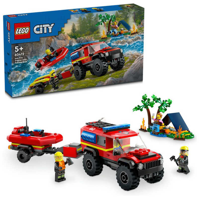 レゴジャパン レゴジャパン LEGO(レゴ)604124WD消防車とレスキューボート  