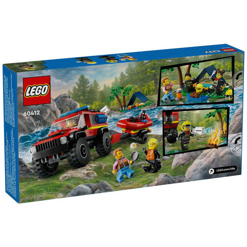 レゴジャパン レゴジャパン LEGO(レゴ)604124WD消防車とレスキューボート  