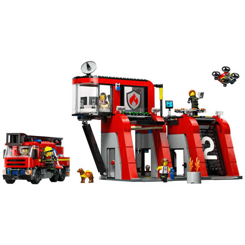 レゴジャパン レゴジャパン LEGO(レゴ) 60414 消防署と消防車  