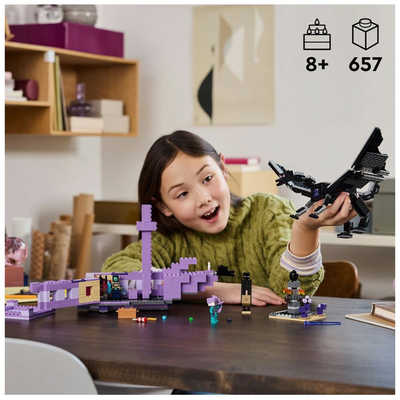 ライデンページ Amazon.co.jp: LEGO Minecraft 21264 Ender Dragon and
