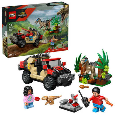 マスク様 4本 レゴジャパン レゴ(LEGO) ジュラシック・ワールド ラプター オフロード