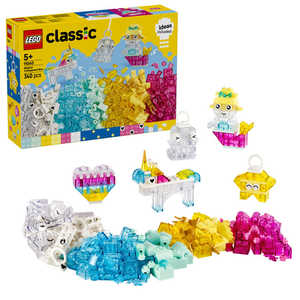 レゴジャパン LEGO(レゴ)11040 クラシック まほうのアイデアボックス<クリアカラー> レゴジャパン LEGO(レゴ)11040 クラシック まほうのアイデアボックス<クリアカラー>