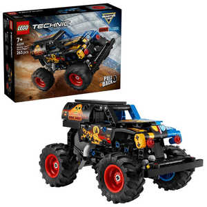 レゴジャパン レゴ(LEGO) テクニック Monster Jam(TM) Grave Digger(TM) ファイヤー＆アイス プルバック 42219