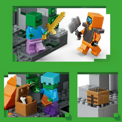 レゴジャパン レゴ(LEGO) マインクラフト ゾンビダンジョン 21587 の