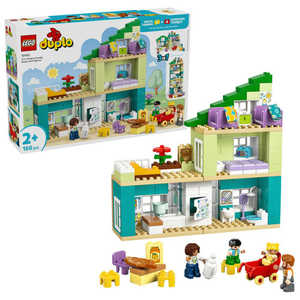 レゴジャパン レゴ(LEGO) デュプロ 3 in 1 モダンハウスとかぞくのフィギュア 10470