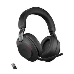 JABRA ヘッドセット Evolve2 85 MS Stereo ブラック [ワイヤレス（Bluetooth）+有線 /両耳 /ヘッドバンドタイプ] 28599-999-999