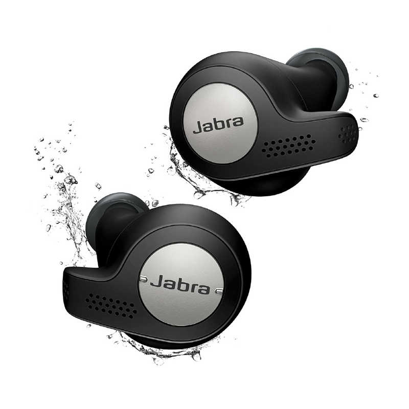 JABRA JABRA フルワイヤレスイヤホン マイク対応 Titanium Black Elite Active 65t 100-99010002-40 Titanium Black 100-99010002-40 Titanium Black