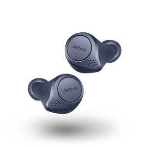 JABRA 【アウトレット】フルワイヤレスイヤホン ノイズキャンセリング対応 リモコン・マイク対応 ネイビー Elite Active 75t 100-99091000-40