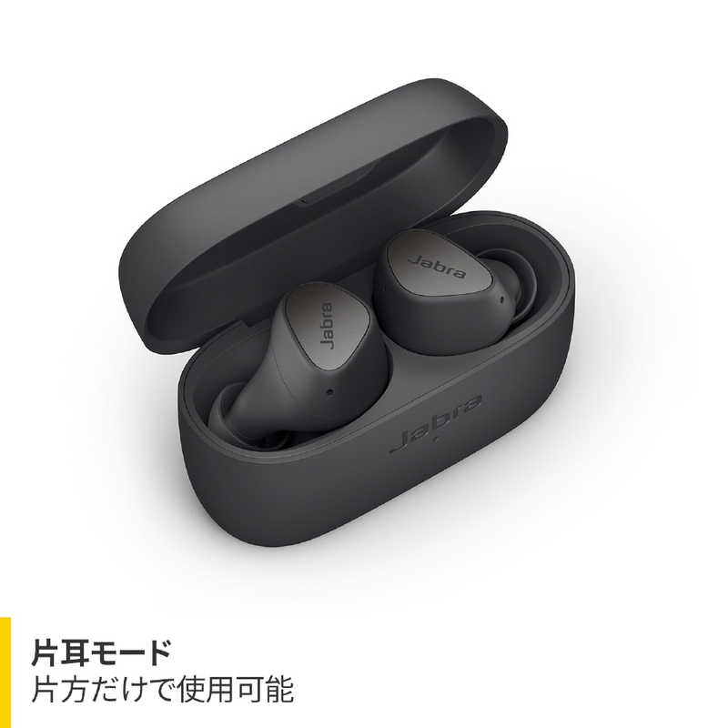 JABRA JABRA フルワイヤレスイヤホン マイク対応 ダークグレイ Elite 3 ELITE3 ELITE3