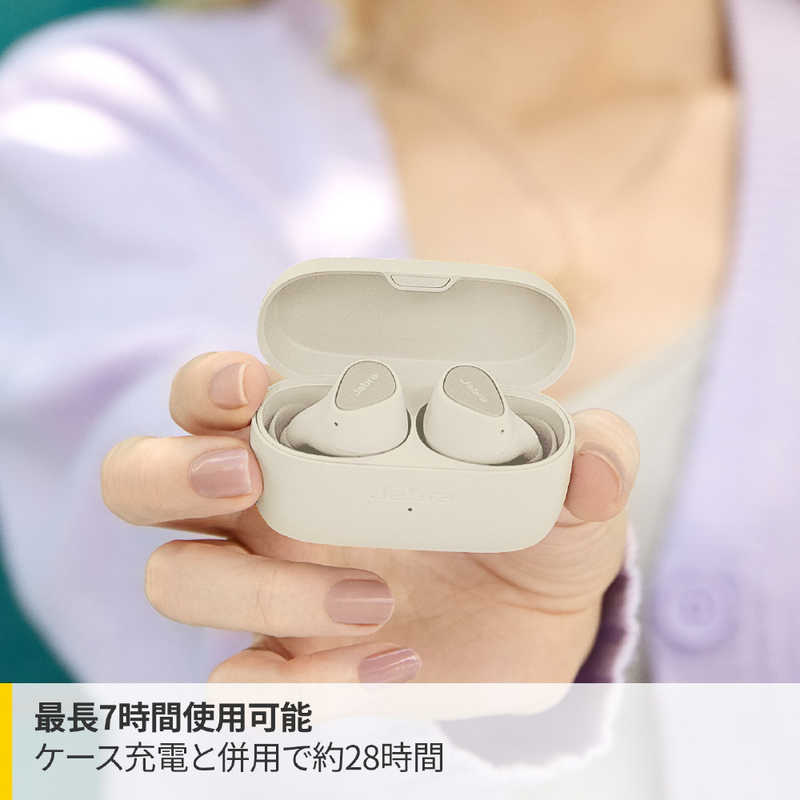 JABRA JABRA フルワイヤレスイヤホン マイク対応 ライトベージュ Elite 3 ELITE3 ELITE3