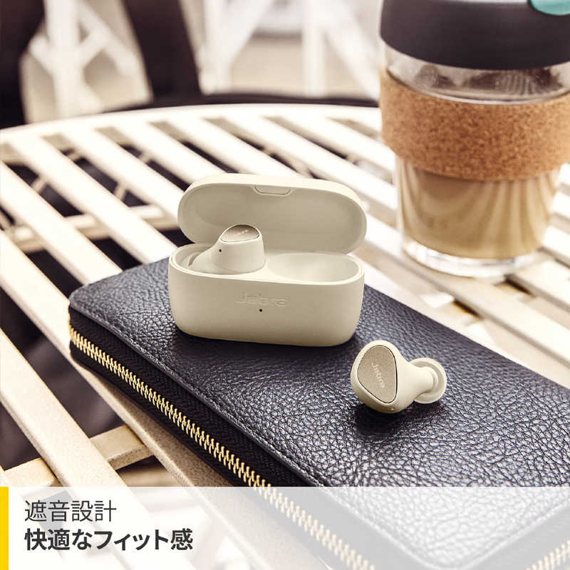 JABRA JABRA フルワイヤレスイヤホン マイク対応 ライトベージュ Elite 3 ELITE3 ELITE3