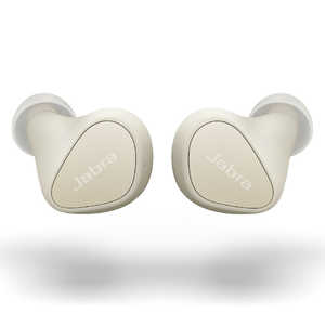 JABRA フルワイヤレスイヤホン マイク対応 ライトベージュ Elite 3 ELITE3