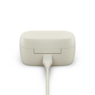 JABRA 完全ワイヤレスイヤホン Elite 4 ライトベージュ ノイズキャンセ