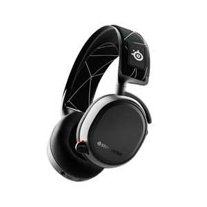 STEELSERIES ゲーミングヘッドセット Arctis 9 Wireless [ワイヤレス（Bluetooth＋USB） /両耳 /ヘッドバンドタイプ] 61484