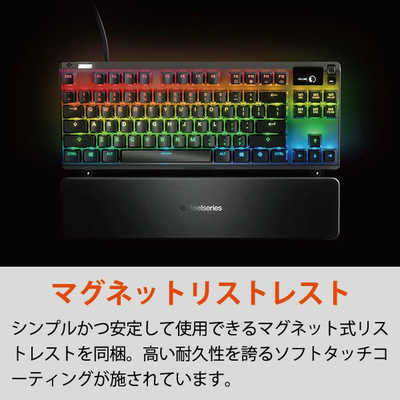 STEELSERIES ゲーミングキーボード Apex Pro TKL JP [有線 /USB
