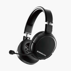 STEELSERIES SteelSeries スティールシリーズ ゲーミングヘッドセット Arctis 1 Wireless [ワイヤレス（USB）＋有線 /両耳 /ヘッドバンドタイプ] 61512